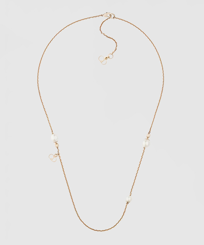 레플리카|이미테이션 dior-디올라-쁘띠-트라이벌-레진-펄-목걸이-n0707