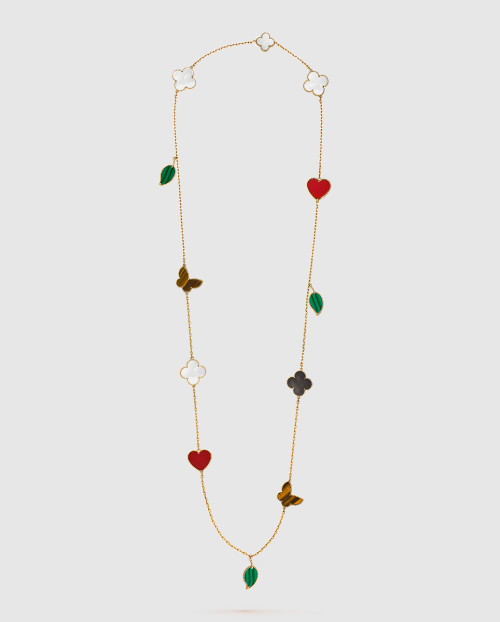 [VAN CLEEF-반클리프]럭키 알함브라 롱 목걸이 80100