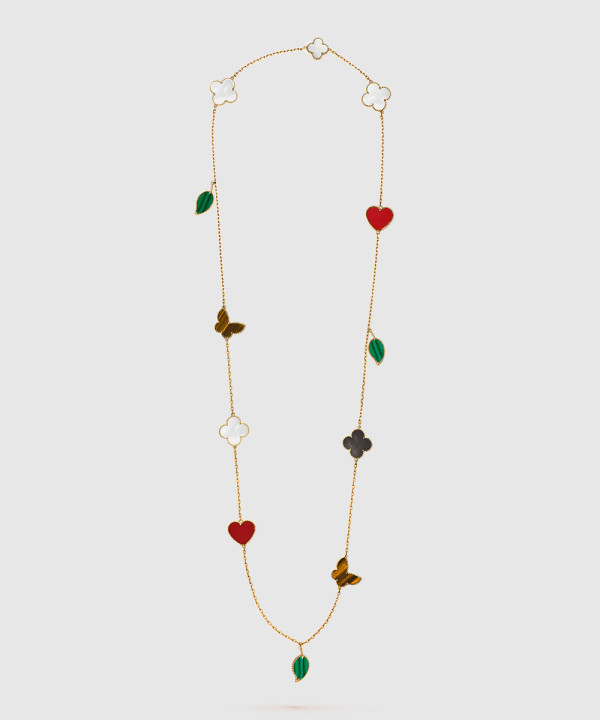 [VAN CLEEF-반클리프]럭키 알함브라 롱 목걸이 80100