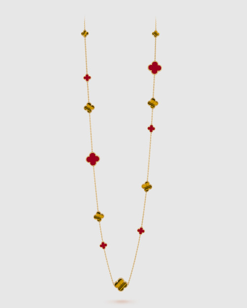 [VAN CLEEF-반클리프]매직 알함브라 롱 목걸이 5JO00