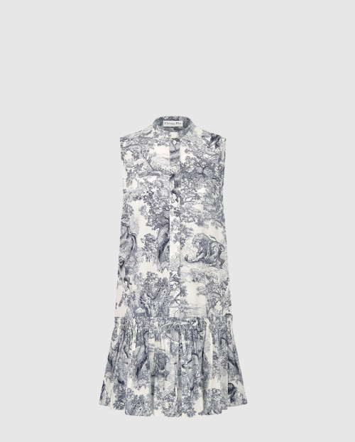 [DIOR-디올]스트레이트 러플 드레스 441D5