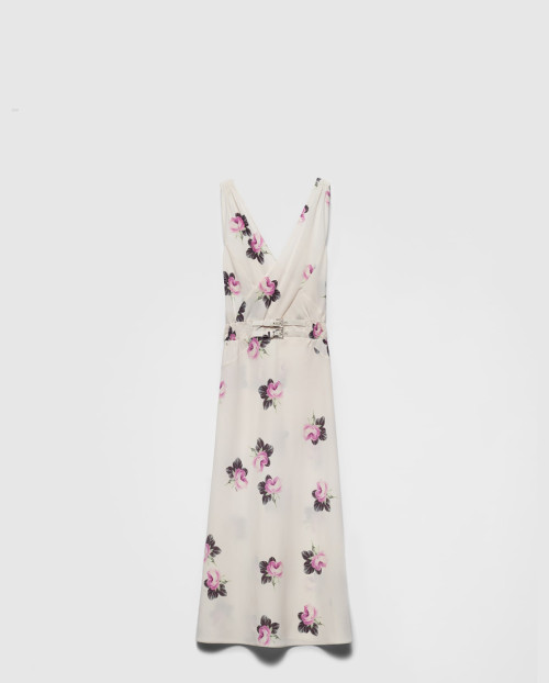 [PRADA-프라다]프린트 사블레 드레스 P3N06R