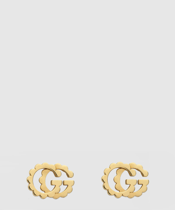 [GUCCI-구찌]GG 러닝 옐로우 귀걸이 481677