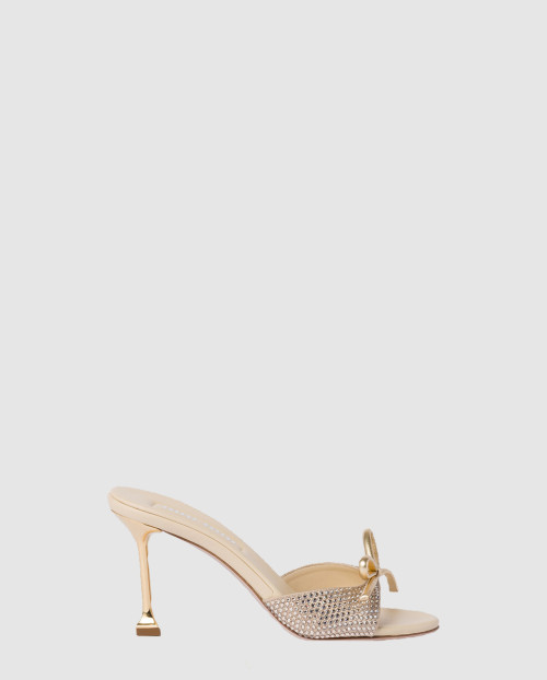 [MIUMIU-미우미우]새틴 샌들 5XX630