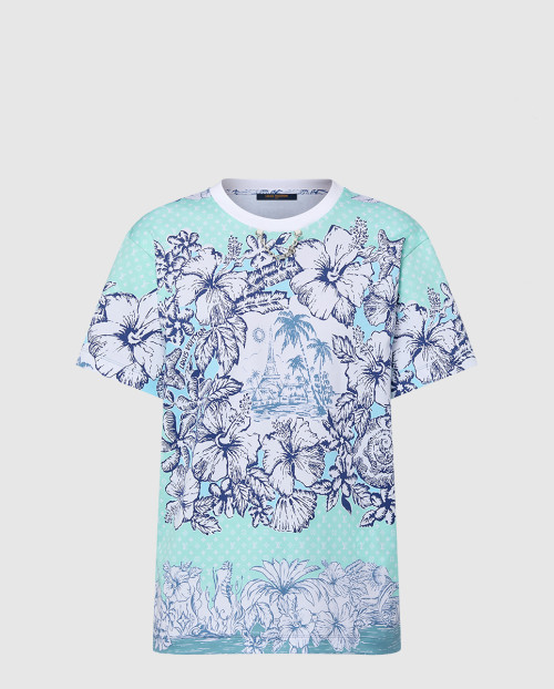 [LOUIS VUITTON-루이비통]그래픽 프린트 티셔츠 1AFTOB