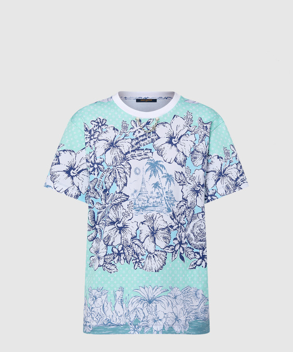 [LOUIS VUITTON-루이비통]그래픽 프린트 티셔츠 1AFTOB