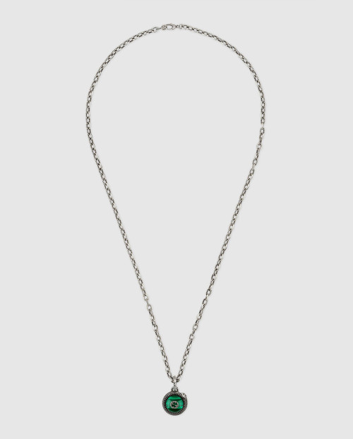 [GUCCI-구찌]가든 실버 목걸이 577429