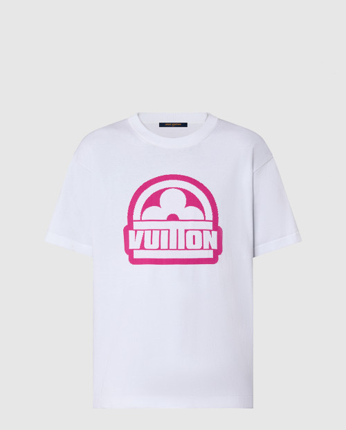 [LOUIS VUITTON-루이비통]코튼 쇼트 슬리브드 크루넥 1ABJ8M