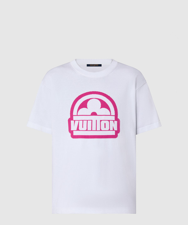 [LOUIS VUITTON-루이비통]코튼 쇼트 슬리브드 크루넥 1ABJ8M