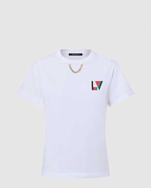 [LOUIS VUITTON-루이비통]패치 티셔츠 1AFOXX