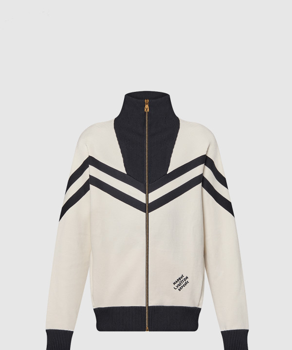 [LOUIS VUITTON-루이비통]니티드 코튼 세일러 블루종 1AFQPW