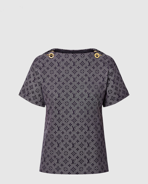 [LOUIS VUITTON-루이비통]바토 넥 티셔츠 1ABCC8