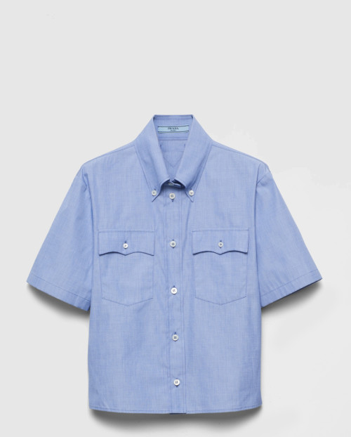 [PRADA-프라다]필라필 코튼 셔츠 P446H1