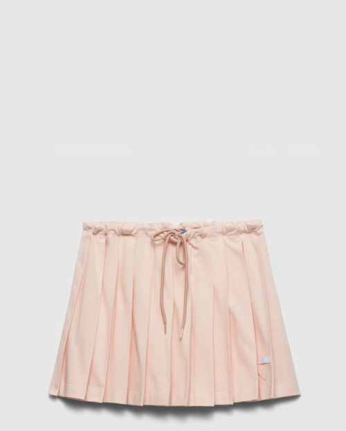 [PRADA-프라다]플리츠 피케 미니스커트 311341