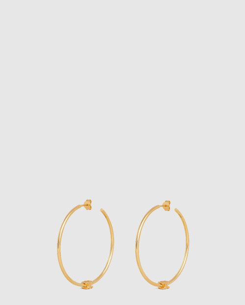 [CELINE-셀린느]트리옹프 라지 후프 귀걸이 460YP6