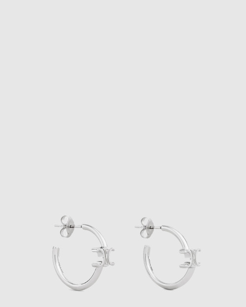 [CELINE-셀린느]트리옹프 애시메트릭 후프 귀걸이 460RD6