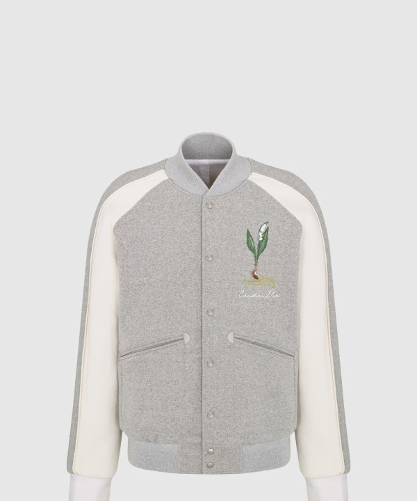 [DIOR-디올]은방울꽃 바시티 재킷 493J4