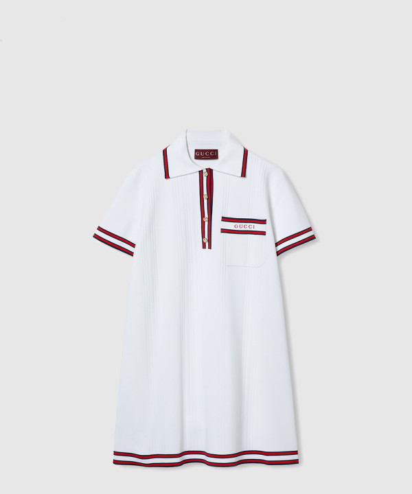 [GUCCI-구찌]스트레치 비스코스 폴로 드레스 788864