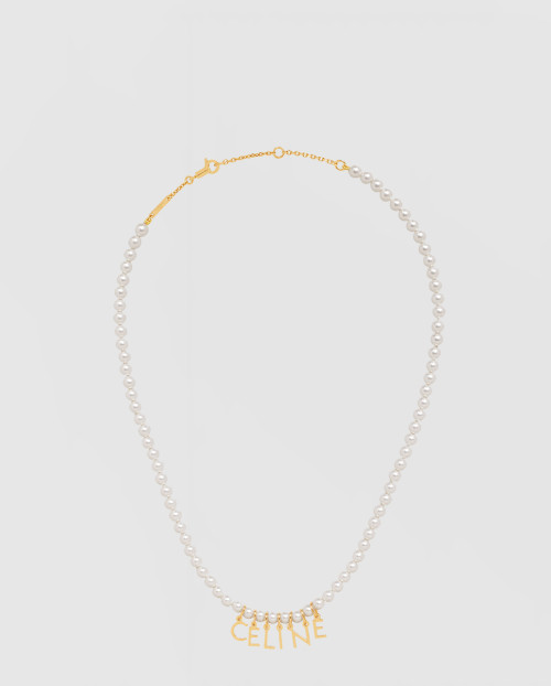 [CELINE-셀린느]파리 펄 목걸이 460SW6