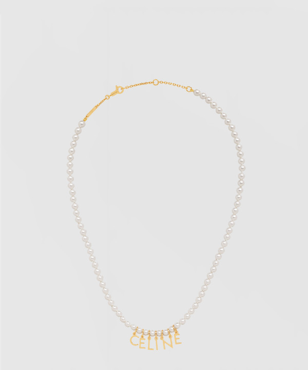 [CELINE-셀린느]파리 펄 목걸이 460SW6