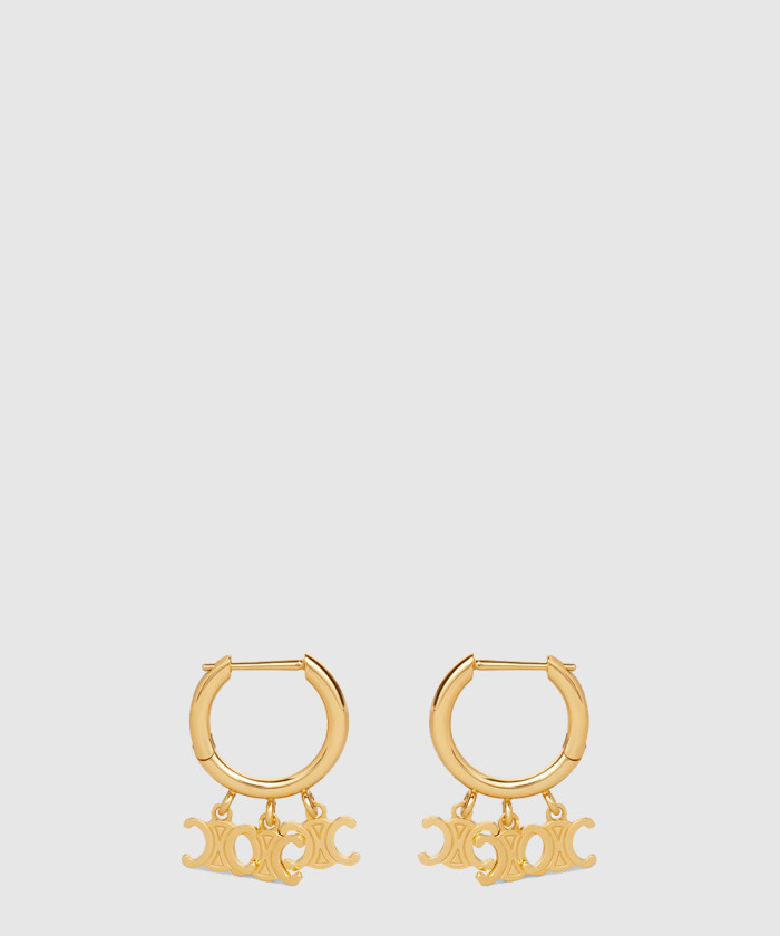 레플리카|이미테이션 celine-셀린느트리옹프-트리오-후프-귀걸이-460ga6