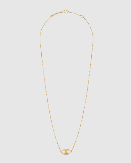 [CELINE-셀린느]마이용 트리옹프 다이아몬드 목걸이 46X766