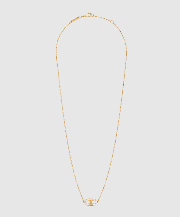 [CELINE-셀린느]마이용 트리옹프 다이아몬드 목걸이 46X766