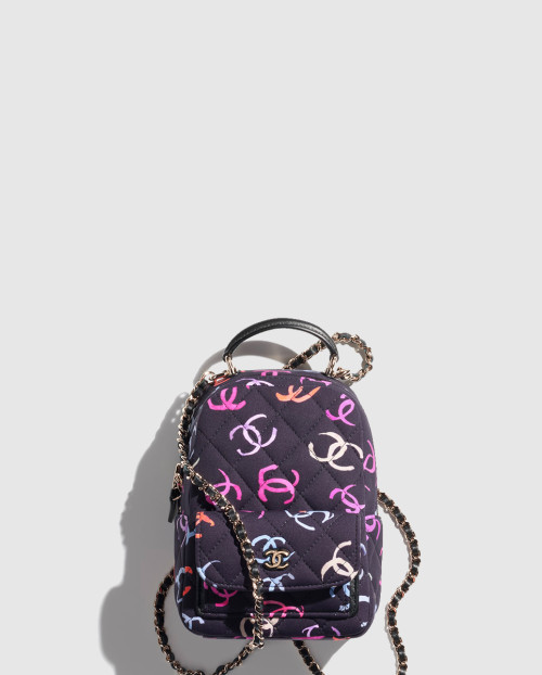 [CHANEL-샤넬]24C 크루즈 탑핸들 미니 백팩 AP3753