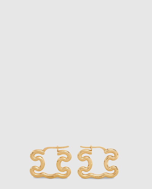 [CELINE-셀린느]트리옹프 프레임 귀걸이 460HS6