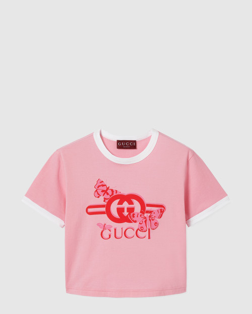 [GUCCI-구찌]코튼 저지 티셔츠 789296