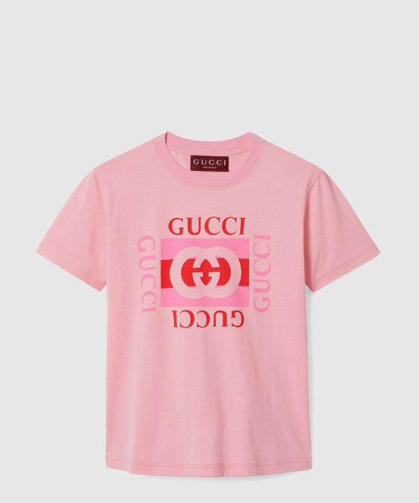 [GUCCI-구찌]코튼 저지 프린트 티셔츠 787299