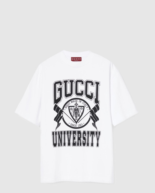 [GUCCI-구찌]코튼 저지 프린트 티셔츠 798115