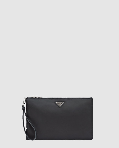 [PRADA-프라다]리나일론 및 사피아노 가죽 파우치 2NH006