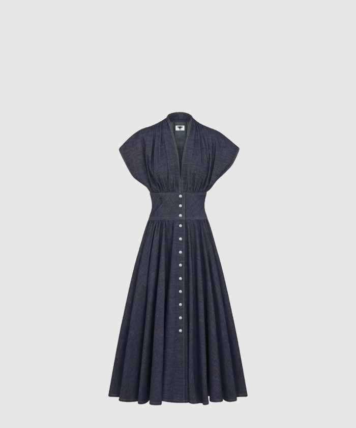 레플리카|이미테이션 dior-디올플레어-미디-드레스-442r3