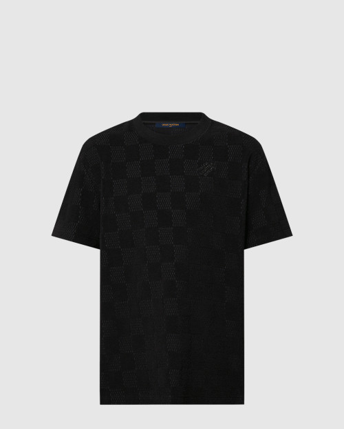 [LOUIS VUITTON-루이비통]다미에 프렌치 테리 코튼 티셔츠 1AFRBJ