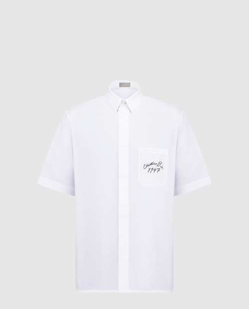 [DIOR-디올]핸드라이팅 반소매 셔츠 493C5