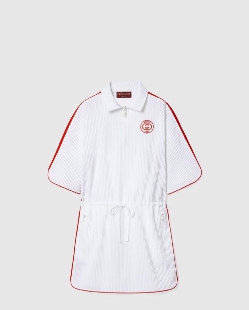 [GUCCI-구찌]스트라이프 코튼 혼방 드레스 743080