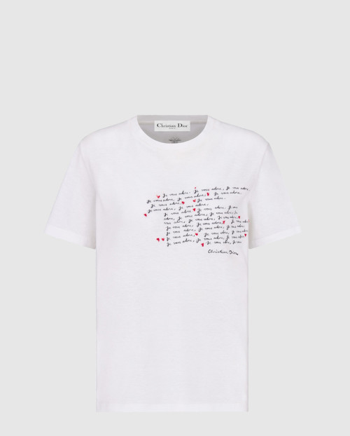 [DIOR-디올]자수 티셔츠 453T0