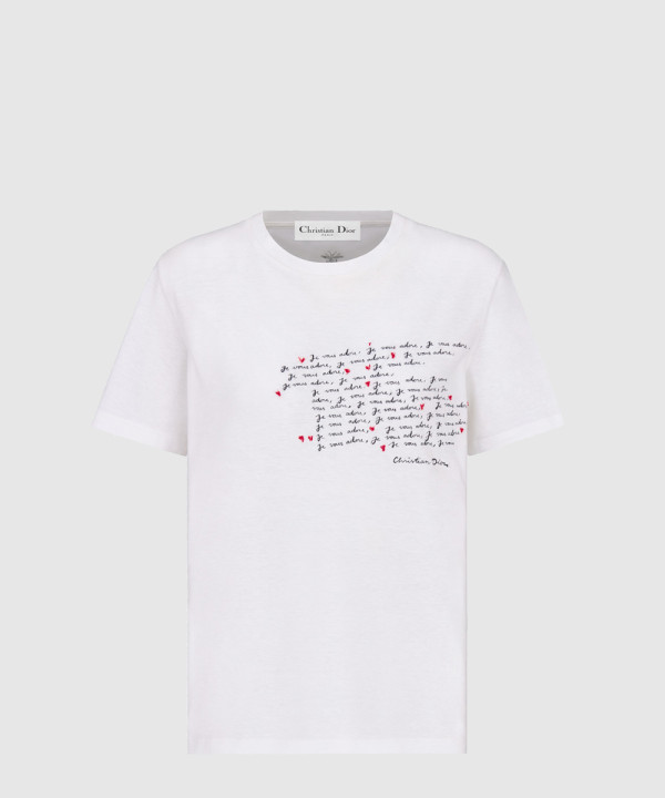 [DIOR-디올]자수 티셔츠 453T0