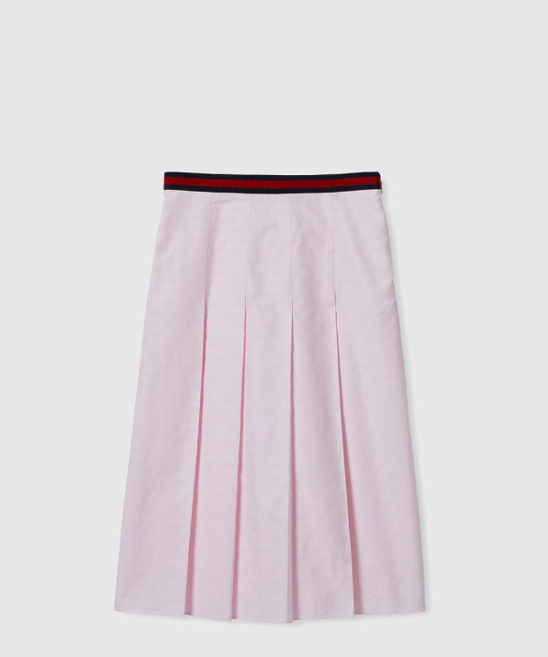 [GUCCI-구찌]GG 슈프림 옥스퍼드 코튼 스커트 788904