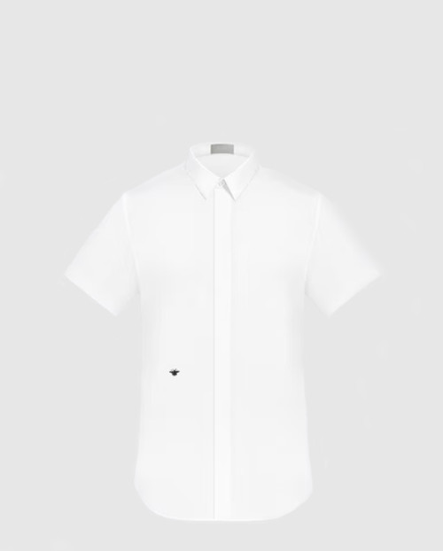 [DIOR-디올]꿀벌 자수 반소매 셔츠 733C5