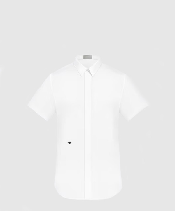 [DIOR-디올]꿀벌 자수 반소매 셔츠 733C5