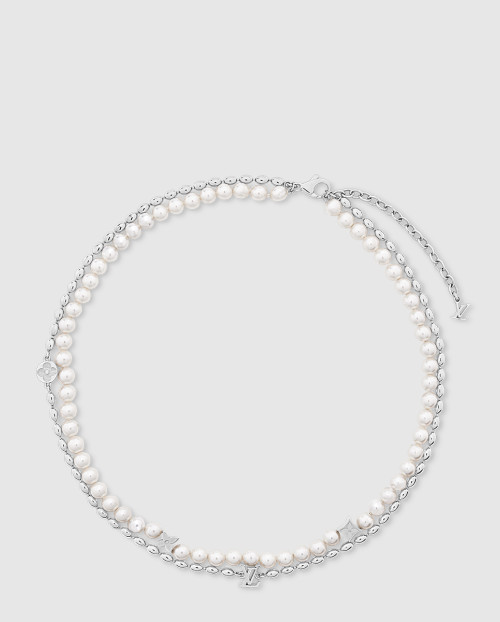 [LOUIS VUITTON-루이비통]펄 퓨전 목걸이 M01781