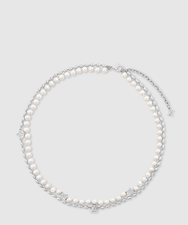 [LOUIS VUITTON-루이비통]펄 퓨전 목걸이 M01781