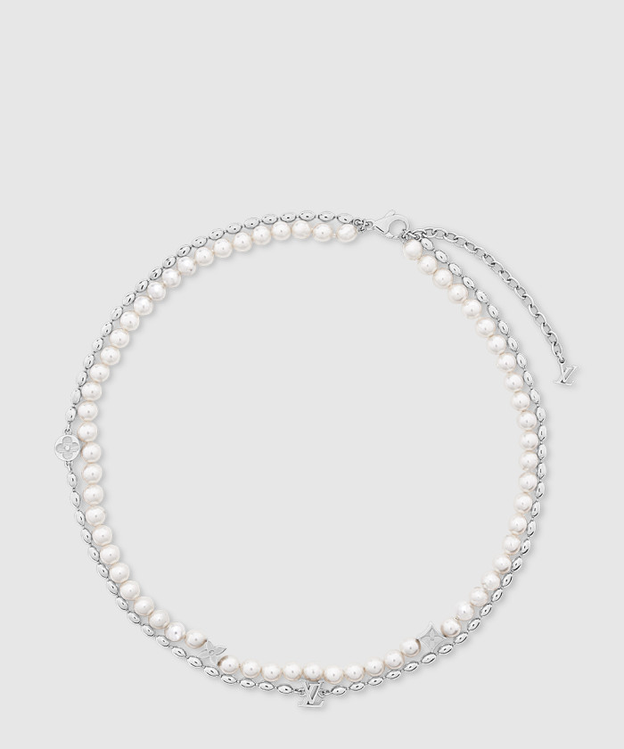 레플리카|이미테이션 louis-vuitton-루이비통펄-퓨전-목걸이-m01781