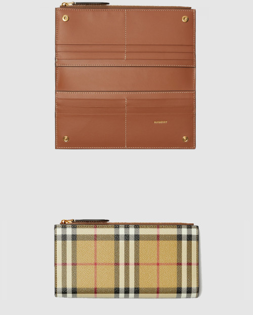 [BURBERRY-버버리]라지 체크 바이폴드 지갑 80739801