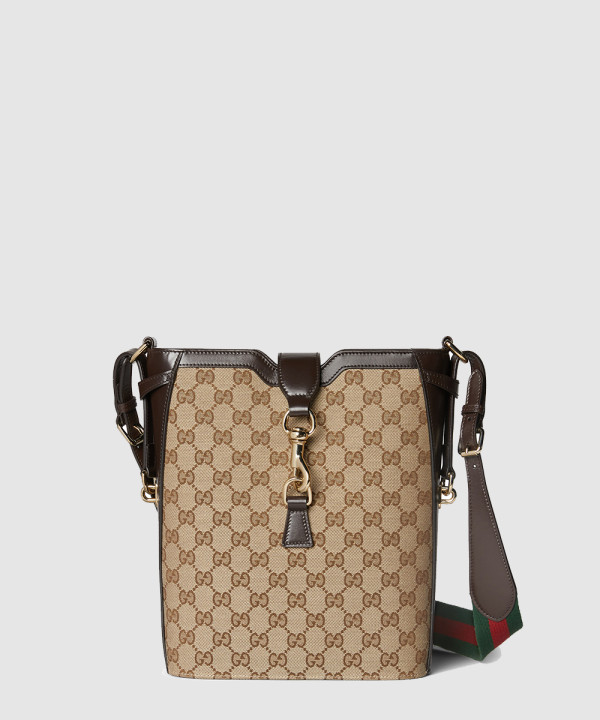 [GUCCI-구찌]오리지널 GG 미디엄 버킷백 782911