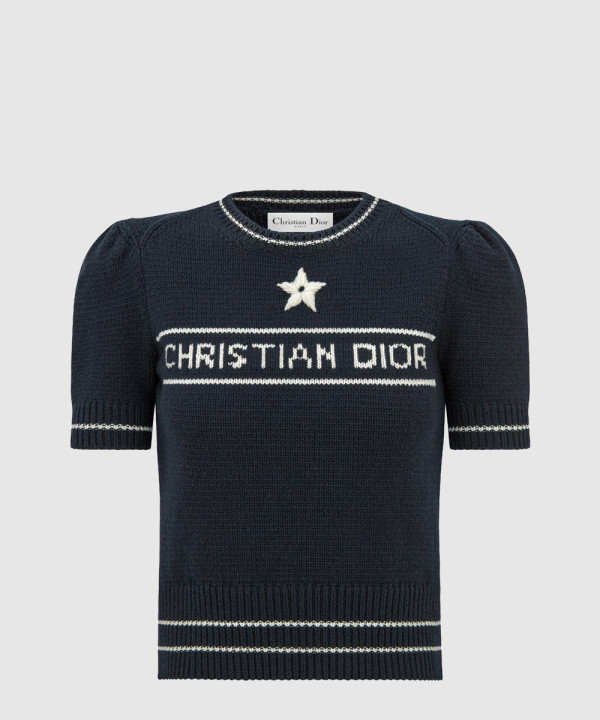 [DIOR-디올]반소매 스웨터 224S0