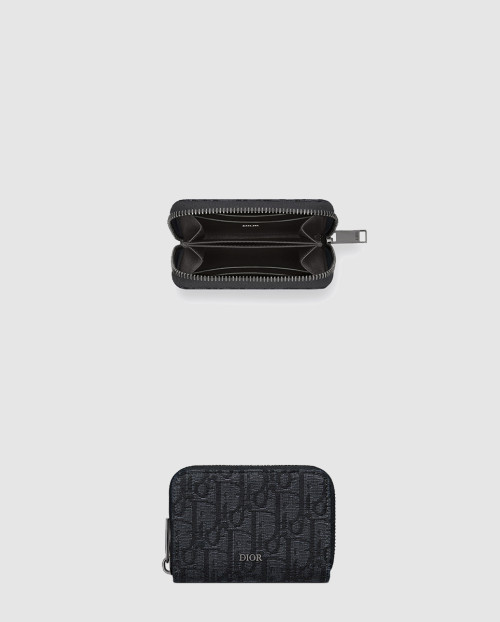 [DIOR-디올]지퍼 동전 지갑 2ESBC