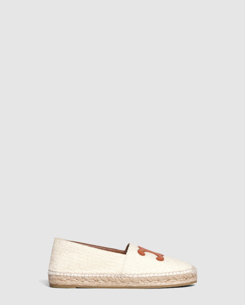 [CELINE-셀린느]트위드와 소가죽 플랫 슈즈 354432